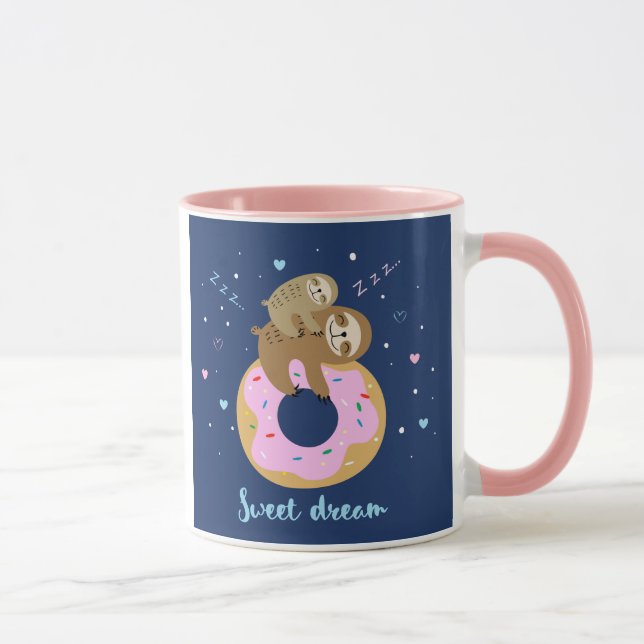 Caneca Luminosas frescas dormindo (Direita)