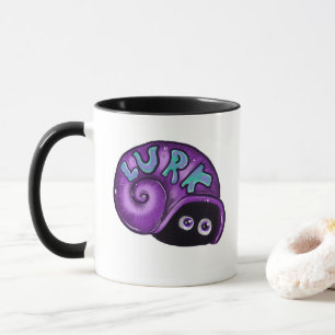 Caneca Lurk Introduvert Snail Emote