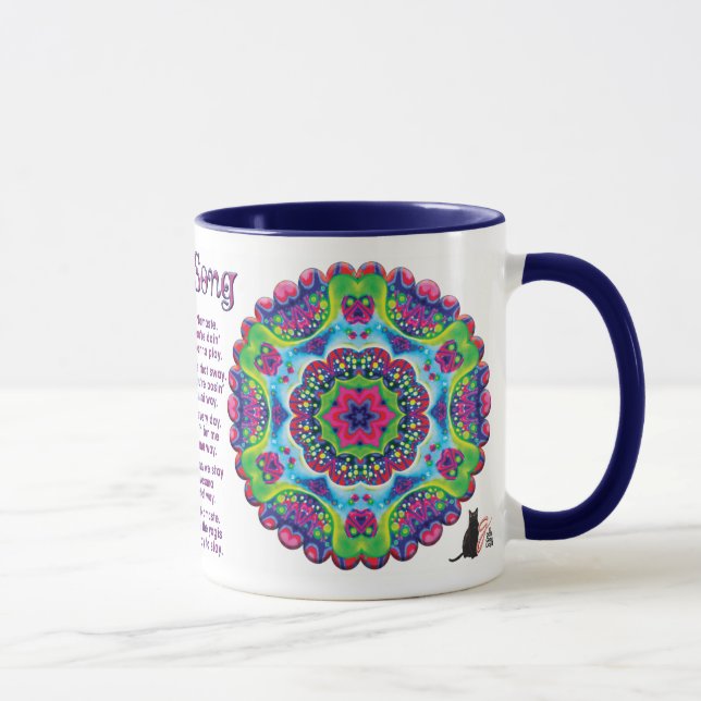 Caneca Luscious Yoga Song (Direita)