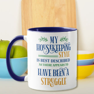 Caneca Luta Engraçada por Agências Domésticas