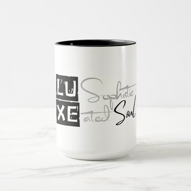 Caneca LUXE Alma Sofisticada (Centro)
