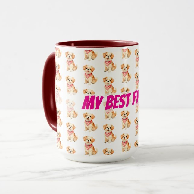 Caneca Luxo Acessórios de Higiene para Animais de Estimaç (Frente Esquerda)