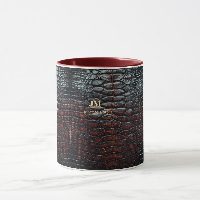 Caneca Luxury Executive Monogram Premium Leather  (Centro)