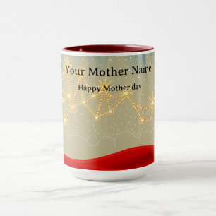 Caneca Luz da Constelação Indígena da Fogueira Estrelada