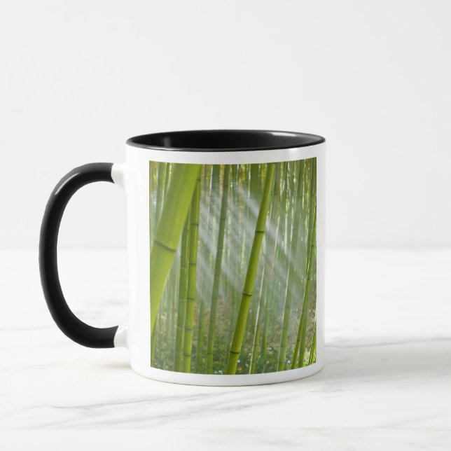 Caneca Luz da manhã filtrando através do bambu (Esquerda)
