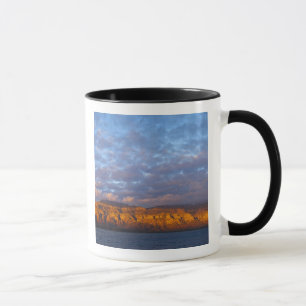 Caneca Luz da manhã saúda a Sierra de la Giganta
