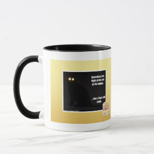 Caneca Luz na extremidade do túnel