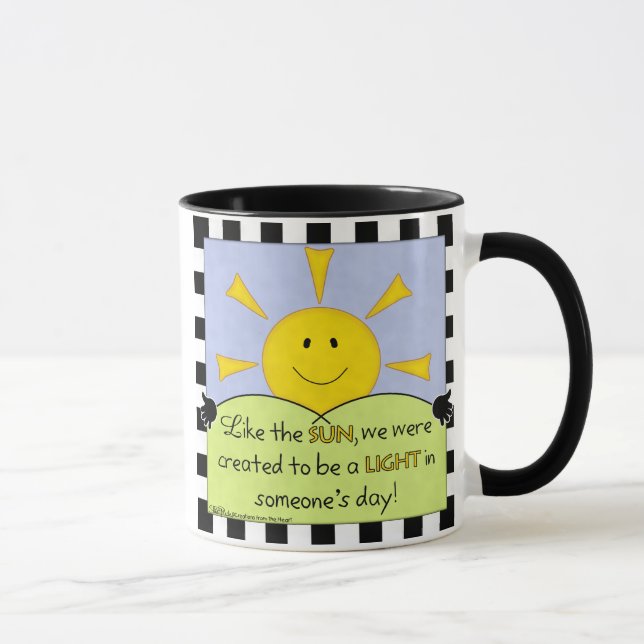 Caneca Luz no Sol-Dia de Alguém (Direita)