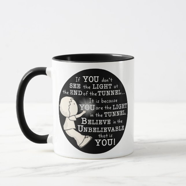 Caneca Luz no túnel (Esquerda)