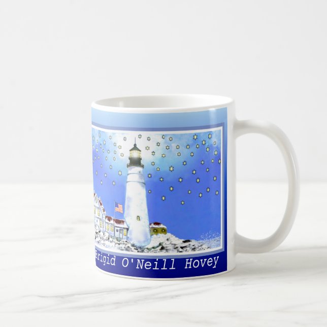 Caneca Luz principal de Portland - queda & inverno por (Direita)