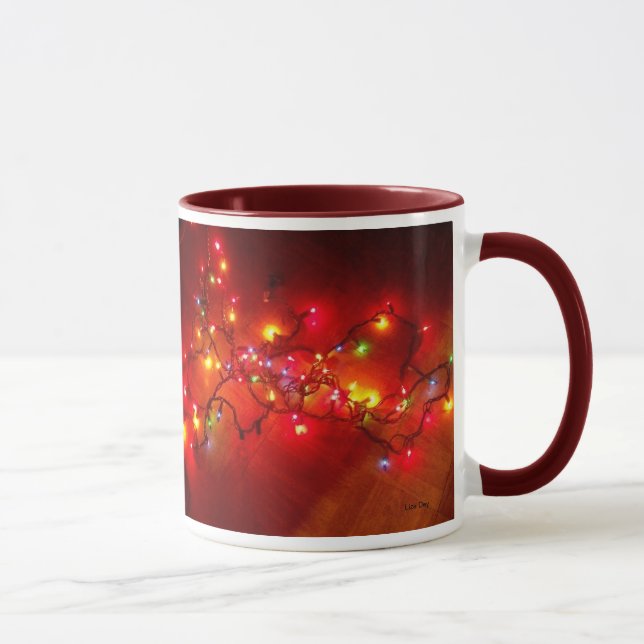 Caneca 'Luzes Coloridas' (Direita)