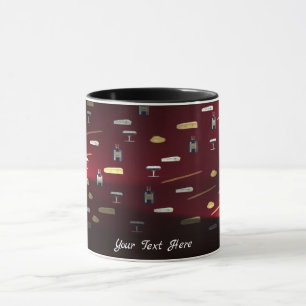 Caneca Luzes de amora de delícia do Comida