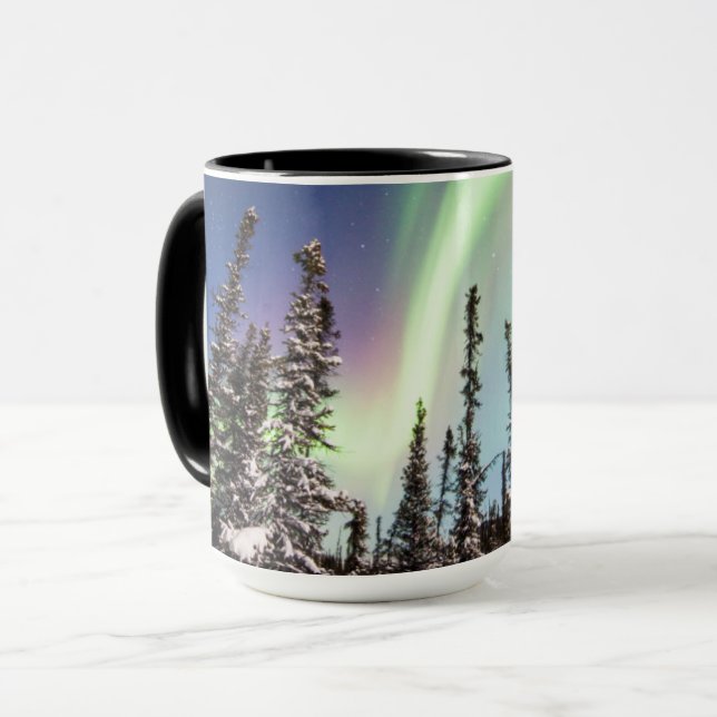 Caneca Luzes do norte | Parque Nacional Denali (Frente Esquerda)