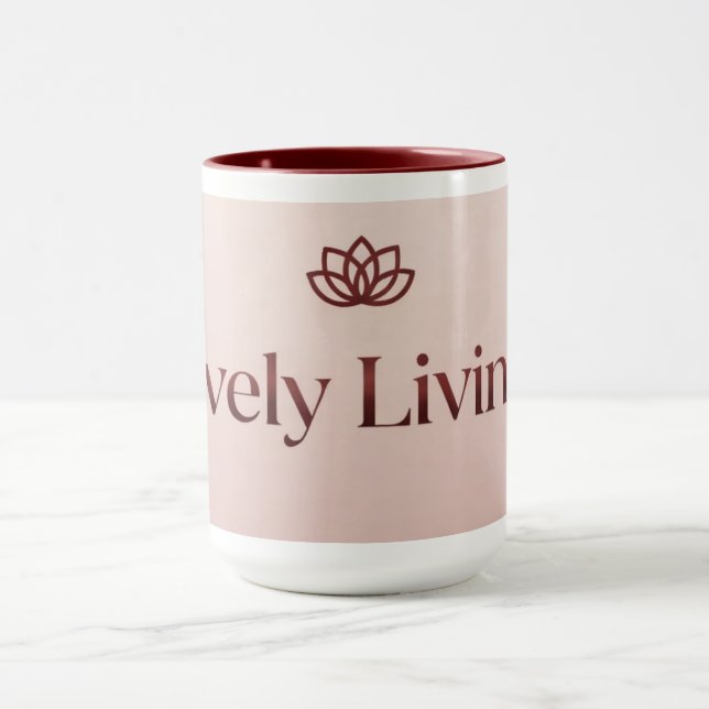 Caneca Lvely Living (Centro)