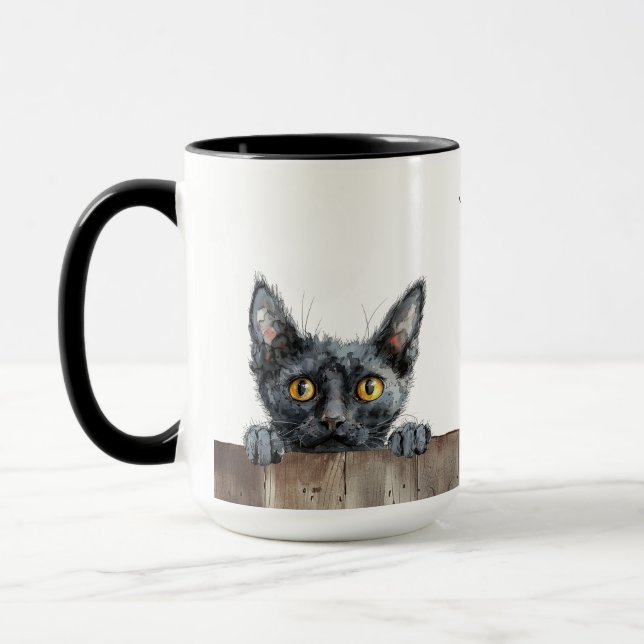 Caneca Lykoi Cat Mug (Esquerda)