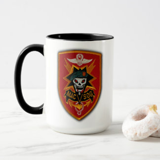 Caneca MAC V SOG Vietnam veteranos de guerra patch Mug