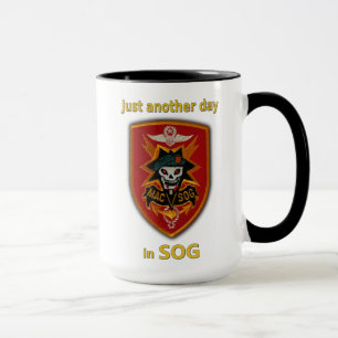 Caneca MAC V SOG Vietnam veteranos de guerra patch Mug