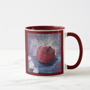 Caneca maçã do primavera, A+, PROFESSOR IMPRESSIONANTE!