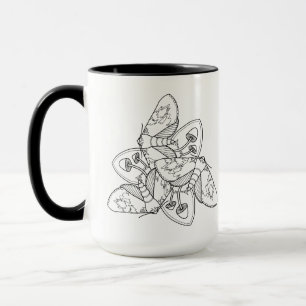 Caneca Maçã e Mushroom