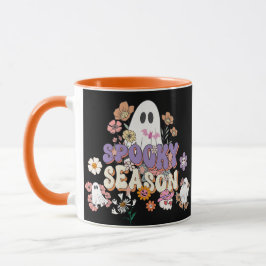 Caneca Maçã-Fantasma-Fantasma-Fantasma-Fantasma Negra-Rox