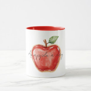 Caneca Maçã Vermelha Por Dia