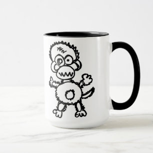 Caneca Macaco do louco