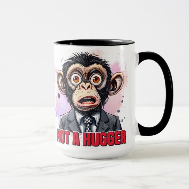 Caneca Macaco Engraçado (Direita)