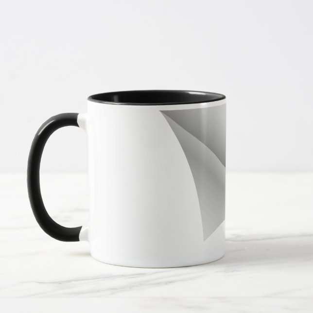 Caneca macaco giro sob o adesivo (Esquerda)
