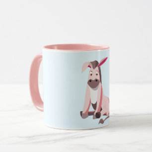 Caneca Macaco Rosa