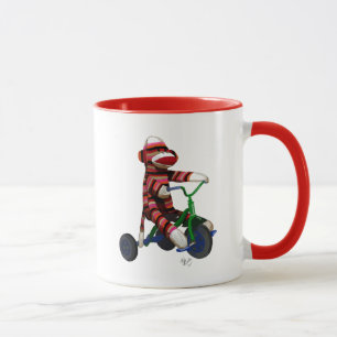 Caneca Macaco Sock no Tricycle