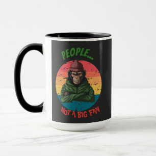 Caneca Macaco Zangado Verde do Guerreiro Urbano