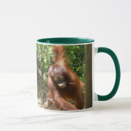 Caneca Macacos Excelentes Salvos do Orangutan