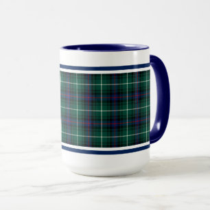 Caneca MacDonald do Tartan do clã das ilhas
