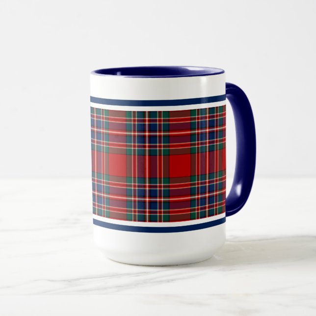 Caneca MacFarlane Clan Tartan (Frente Esquerda)