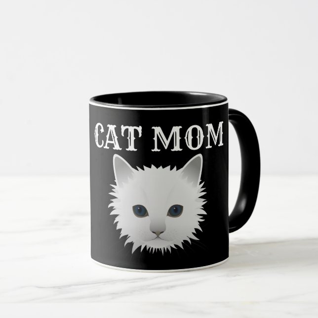 CANECA MACHORAS DE CAFÉ DE CAT MOM (Frente Esquerda)