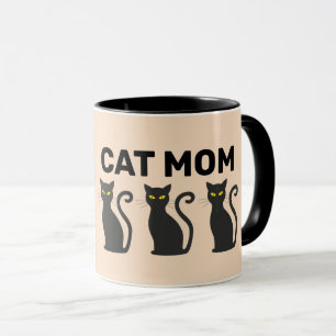 CANECA MACHORAS DE CAFÉ, GATOS NEGROS