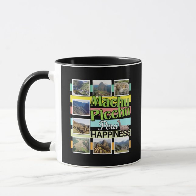 Caneca Machu Picchu Peru Felicidade (Esquerda)