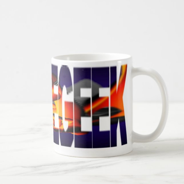 Caneca maciça $12,95 do geek (Direita)