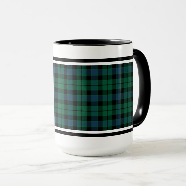 Caneca MacKay Clan Tartan (Frente Esquerda)