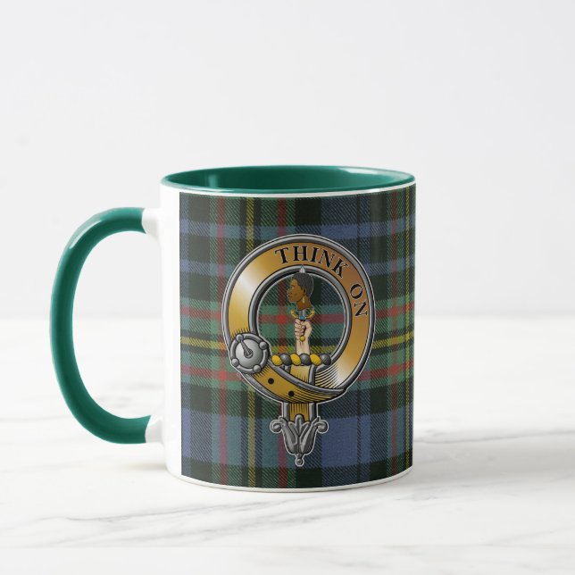 Caneca MacLellan Tartan & Crachá (Esquerda)