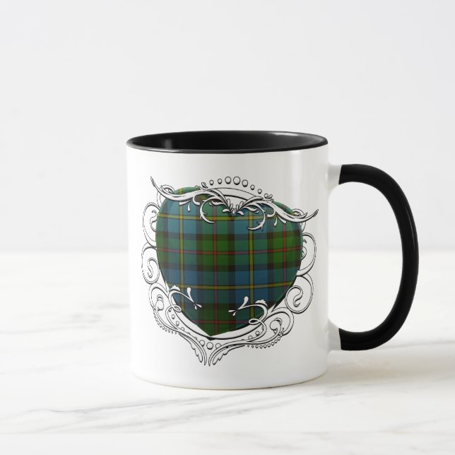 Caneca MacLeod Tartan Heart (Direita)