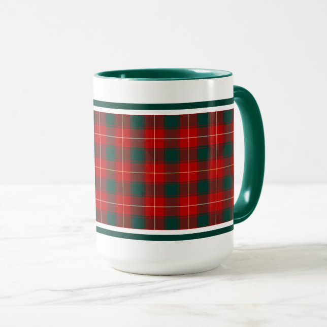 Caneca MacPhee Clan Tartan (Frente Esquerda)