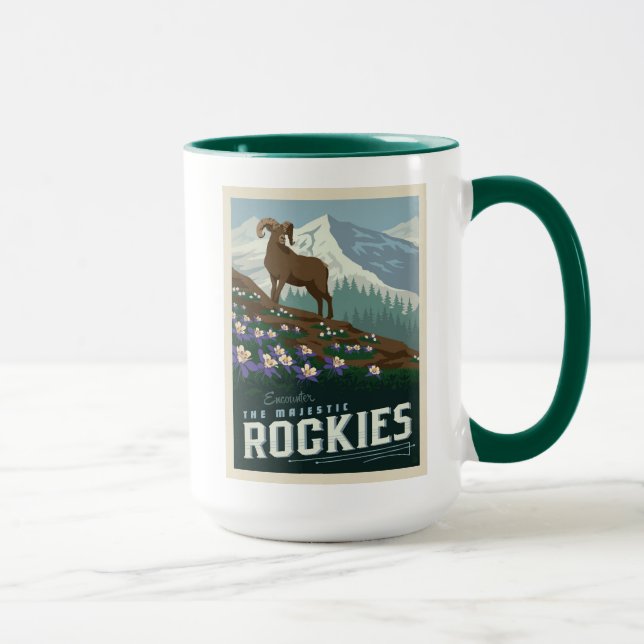 Caneca Macy's Flower Show|Rockies (Direita)