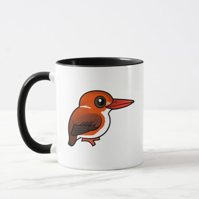 Caneca Madagascar Pygmy Kingfisher Birdorable (Esquerda)