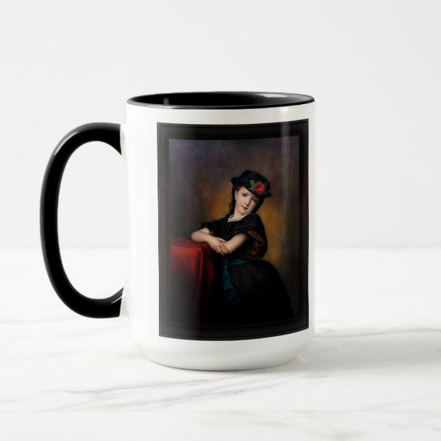 Caneca Mädchenporträt por Samuel Baruch Ludwig Halle (Esquerda)