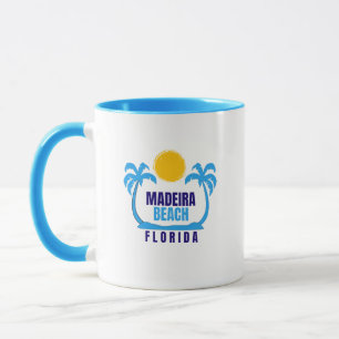Caneca Madeira Beach Coffee Mug