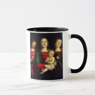 Caneca Madonna e a criança com St John o baptista