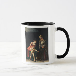 Caneca Madonna e criança com uma serpente, 1605