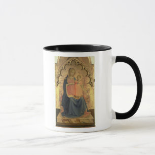 Caneca Madonna e criança, painel central de um triptych