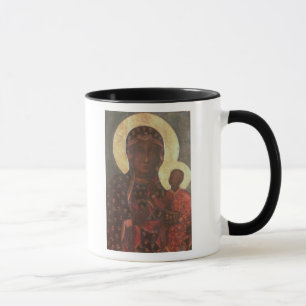 Caneca Madonna preto de Jasna Gora